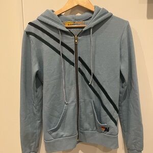 Aviator Nation Rare Zip Up Hoodie Size Small
